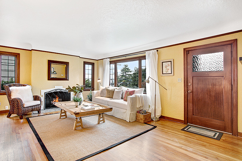 Property Photo: Living room 4709 51st Ave S WA 98118