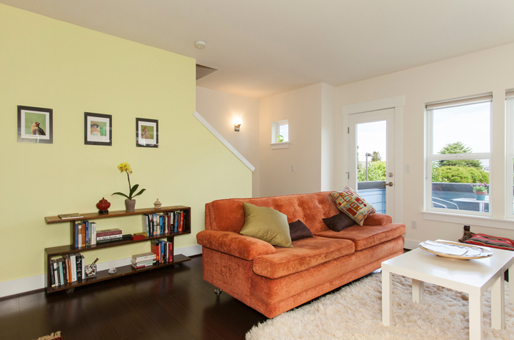 Property Photo: Living room 6003 Lanham Place SW WA 98126