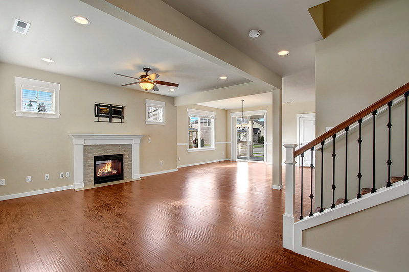 Property Photo: Dining, living & powder rooms 3323 141st St SE  WA 98012 