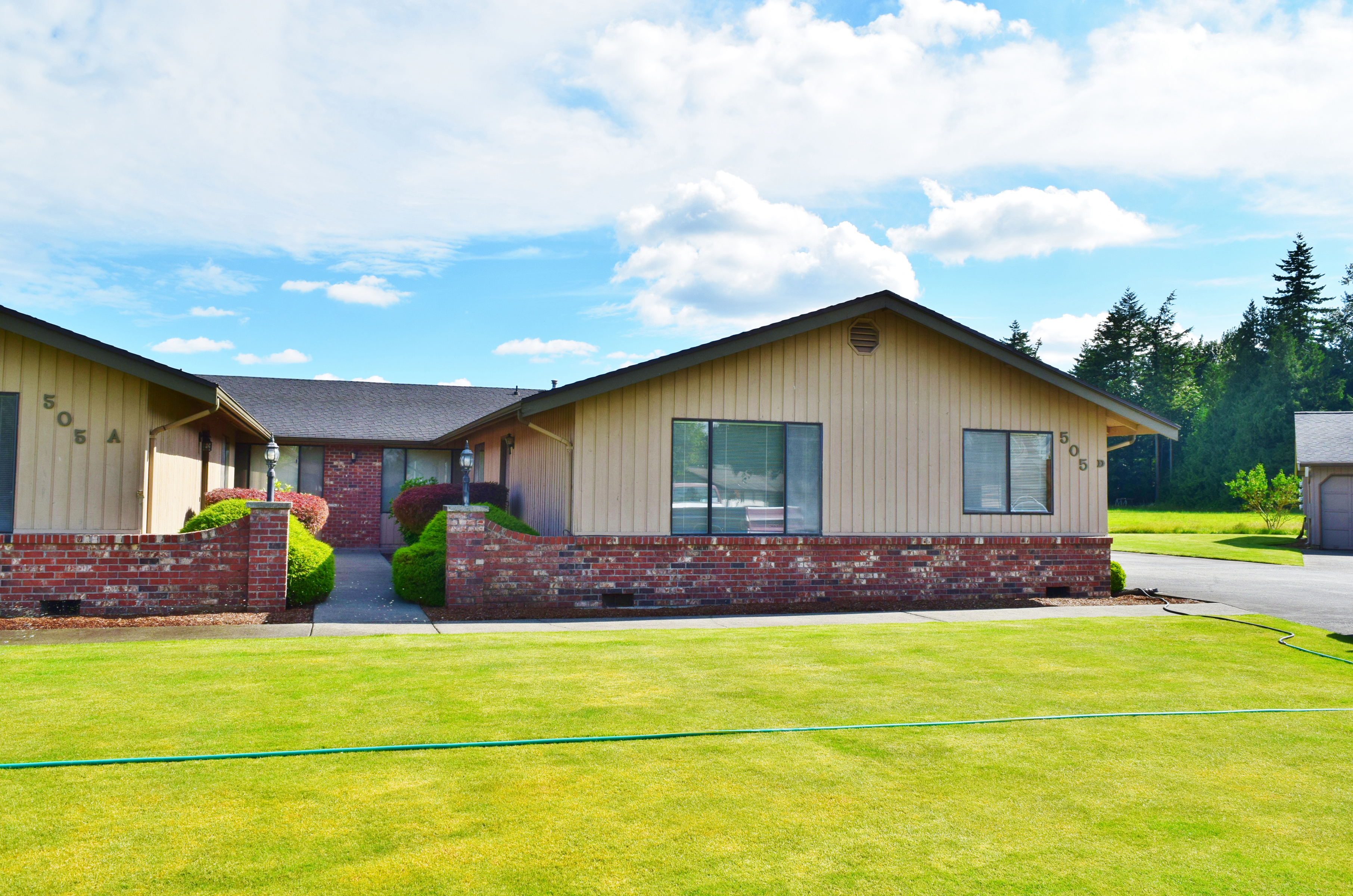 Property Photo: Exterior 505  Forest Circle D  WA 98264 