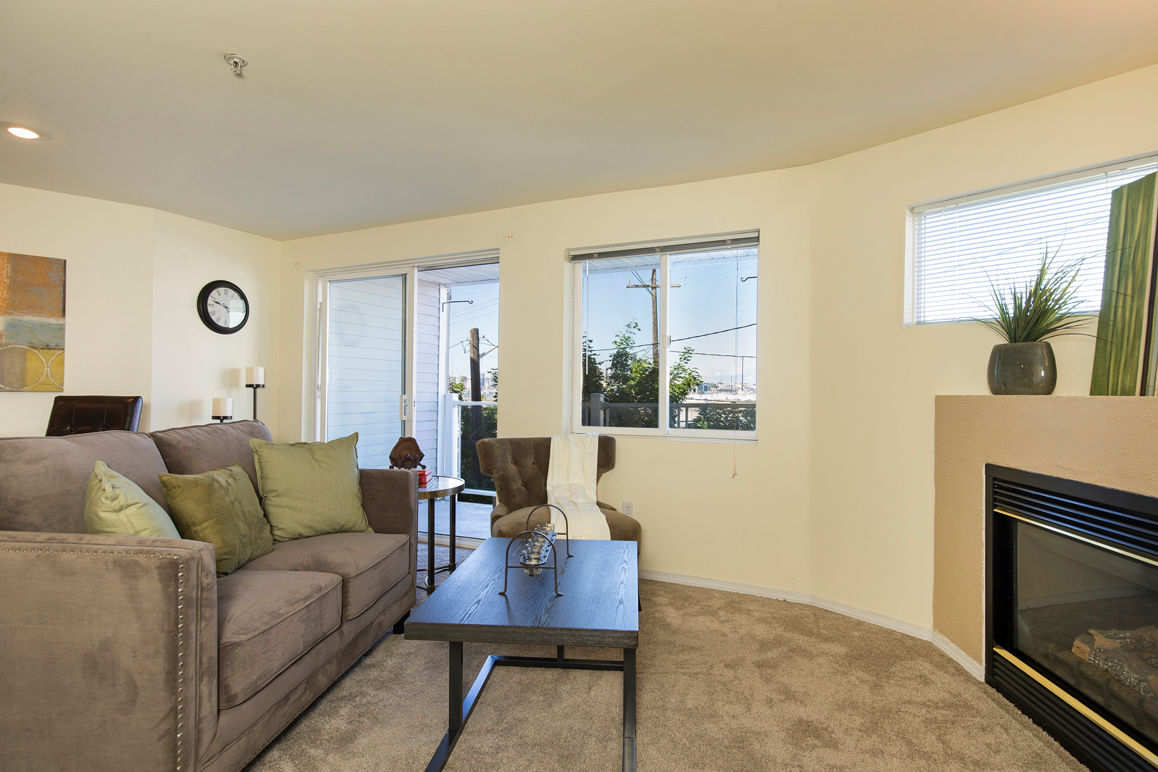 Property Photo: Living Room 3318 30th Ave SW B306  WA 98126 